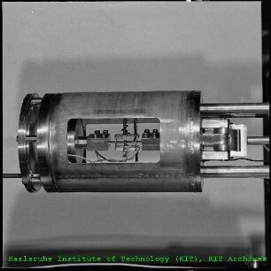 Bauteil einer Hydropulsanlage am Institut für Experimentelle Kernphysik (IEKP)