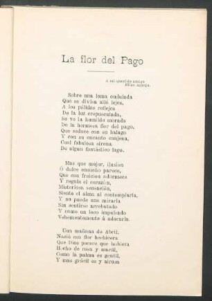 La flor del Pago