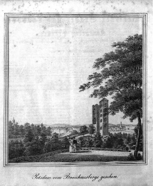 Potsdam vom Brauhausberge gesehen