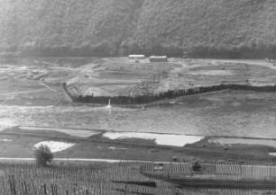 Staustufe Müden/Mosel im Bau