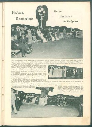 Notas sociales - En la Barranca de Belgrano