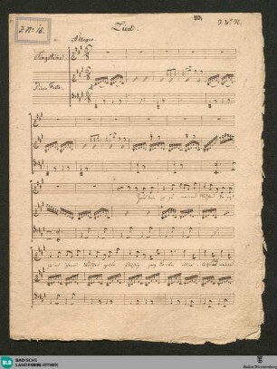 Lied - JWK Mus.Ms. 290 g : V, pf; A; StrK WoO 9.03/5