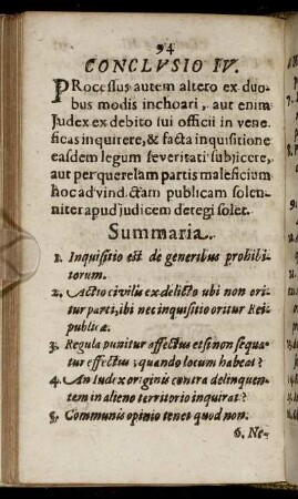 Conclusio IV.