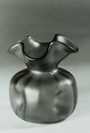 Vase (grün irisiert)