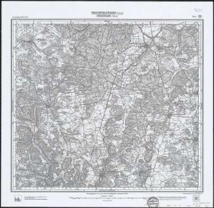 Meßtischblatt Trochtelfingen (Preuß.) Undingen (Württ.), 1910 : Trochtelfingen (Preuß.) Undingen (Württ.). - 1:25000. - Stuttgart, 1910. - 1 Kt.