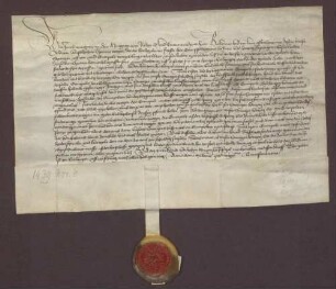 Markgraf Jakob von Baden entscheidet Streitigkeiten zwischen Pfalzgraf Otto von Mosbach und Gumpolt von Gültlingen.