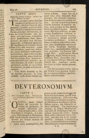 167-177, Caput I - VII
