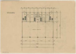 Grund, Peter; Ludwigshof; Volksschule - Grundriss EG