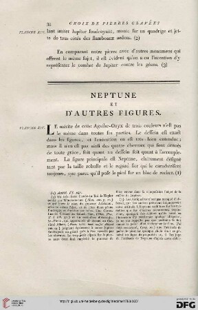 Neptune et d'autres figures