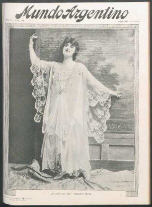 Las reinas del cine. - Margarita Fisher [Fotografía]