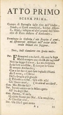 Atto Primo