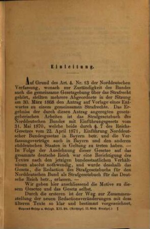 Bayerns Gesetze und Gesetzbücher privatrechtlichen, strafrechtlichen, administrativen und finanziellen Inhaltes. 12, 12. 1871/73
