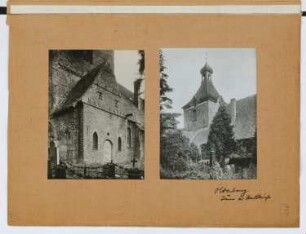 Stadtkirche, Oldenburg: Ansichten (aus: Skizzen- und Fotoalbum 29)