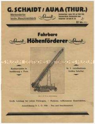 Fahrbare Höhenförderer