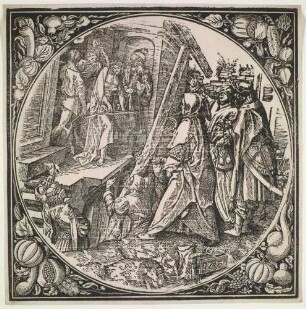 Ecce homo, Blatt 8 (von 12) aus der Serie "Die große Passion"