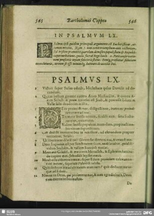 In Psalmum LX.[i.e. LIX.] Psalmus LX. [i.e. LIX.]