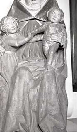Grund, Peter; Kunsthandwerk Madonnen - Madonna 7 Frontalansicht