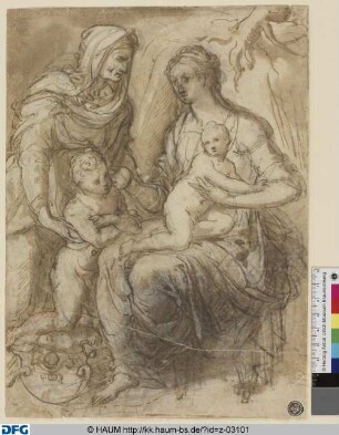 Maria und das Kind mit Elisabeth und dem Johannesknaben
