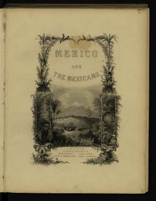 Mexico : landscapes and popular sketches