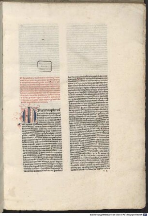 Lectura super titulo 'De constitutionibus' (Decr. I,2) una cum repetitione capituli 'Cum Martinus Ferrariensis' (Decr. I, 2,9)