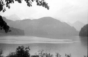 Schwangau: Alpsee und Spiegelung