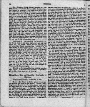 Wehgeschrey über aristokratische Rücktriebe in Bayern: (Aus einem Schreiben von der Nab den 15.Nov.)