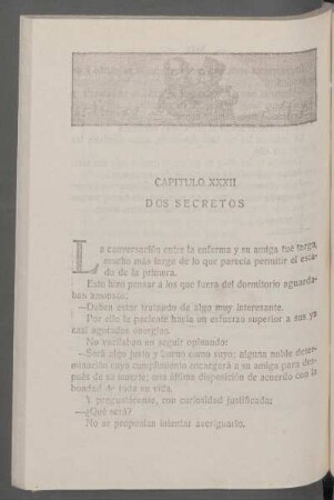 Capítulo XXXII - Dos secretos