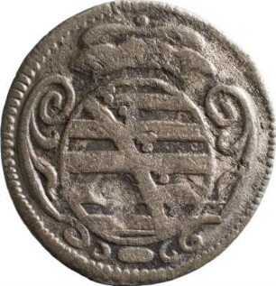 Münze, Dreier (NZ), 1687
