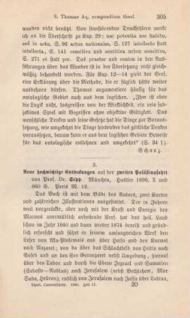 305-311 [Rezension] Sepp, Johann Nepomuk, Neue hochwichtige Entdeckungen auf der zweiten Palästinafahrt