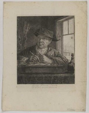 Bildnis des George Friderich Schmidt