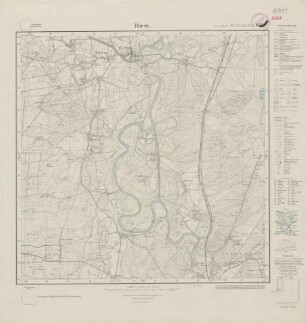 3209 (alte Nr.: 1656) Haren, Meßtischblatt (4cm - Karte)