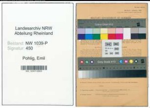 Entnazifizierung Emil Pohlig , geb. 23.10.1893 (Angestellter)