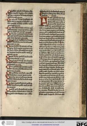 Incipit quinta pars contra fornicatione, capitulum primum.