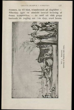 Bild 4. Hamnscen. Radering af Stephano della Bella.