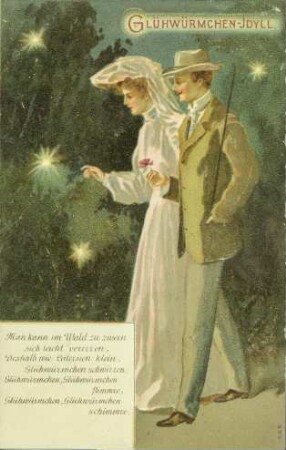 Glühwürmchen-Idyll - Man kann im Wald zu zwein [...]