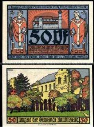 Paulinzella 50 Pfennig