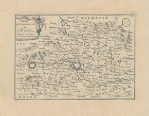 Carte du Gouvernement de Metz