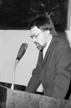 Freiburg: Kaufhaus, Laudatio, Jürgen P. Wallmann, Münster