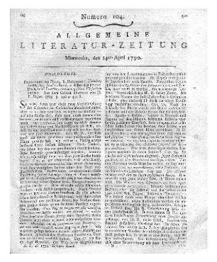 Goess, G. F. D.: De Batrachomyomachia Homero vulgo adscripta. Erlangen 1789