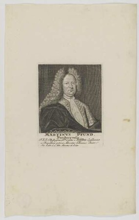 Bildnis des Martinvs Pfund