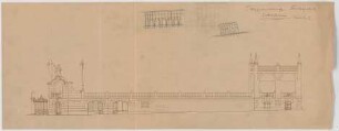 Thiersch, Friedrich von; München; Münchner - Kindl - Keller, Erweiterungsbau - Ansicht