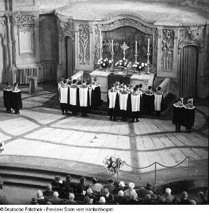 Bachfest / Kreuzkirche (ohne Tasche). Kreuzchor unter Leitung von Martin Flämig ab 1971