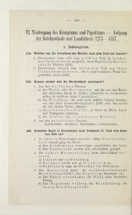 V. Das Rüsten und Ringen zwischen Kaisertum und Papsttum. 1056 - 1273