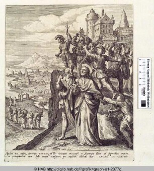 Christus vor der Stadt Nazareth