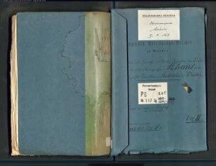 Abschrift der Personenstandsfälle der Juden im Kreisgericht Ahaus für das Appellationsgericht Münster mit den Orten Ahaus, Epe, Gronau, Legden, Schöppingen, der Kreisgerichtskommission Vreden mit dem Ort Vreden, und der Kreisgerichtskommission Stadtlohn mit den Orten Stadtlohn und Südlohn (GHT 1860-1874[1875]) (Gemeinde: Ahaus, Kreis Ahaus)