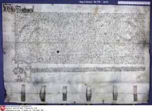 1482, Juni 7 c) Verbrüderung der Klöster Harsefeld, unserer lieben Frauen zu Stade und Zeven Druck: Von Hodenberg, Zevener UB Nr. 146