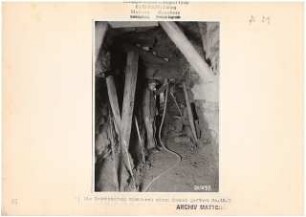 Reichsgartenschau 1939 auf dem Killesberg, Stuttgart: Abwasserrohre im Tunnel