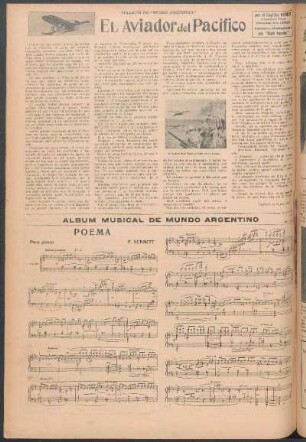 Álbum musical de Mundo Argentino : Poema