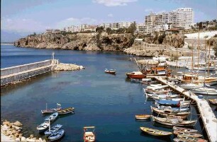Antalya [Türkei]: Kleiner Hafen, von oben
