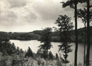 Erzgebirge. Talsperre Kriebstein bei Lauenhain